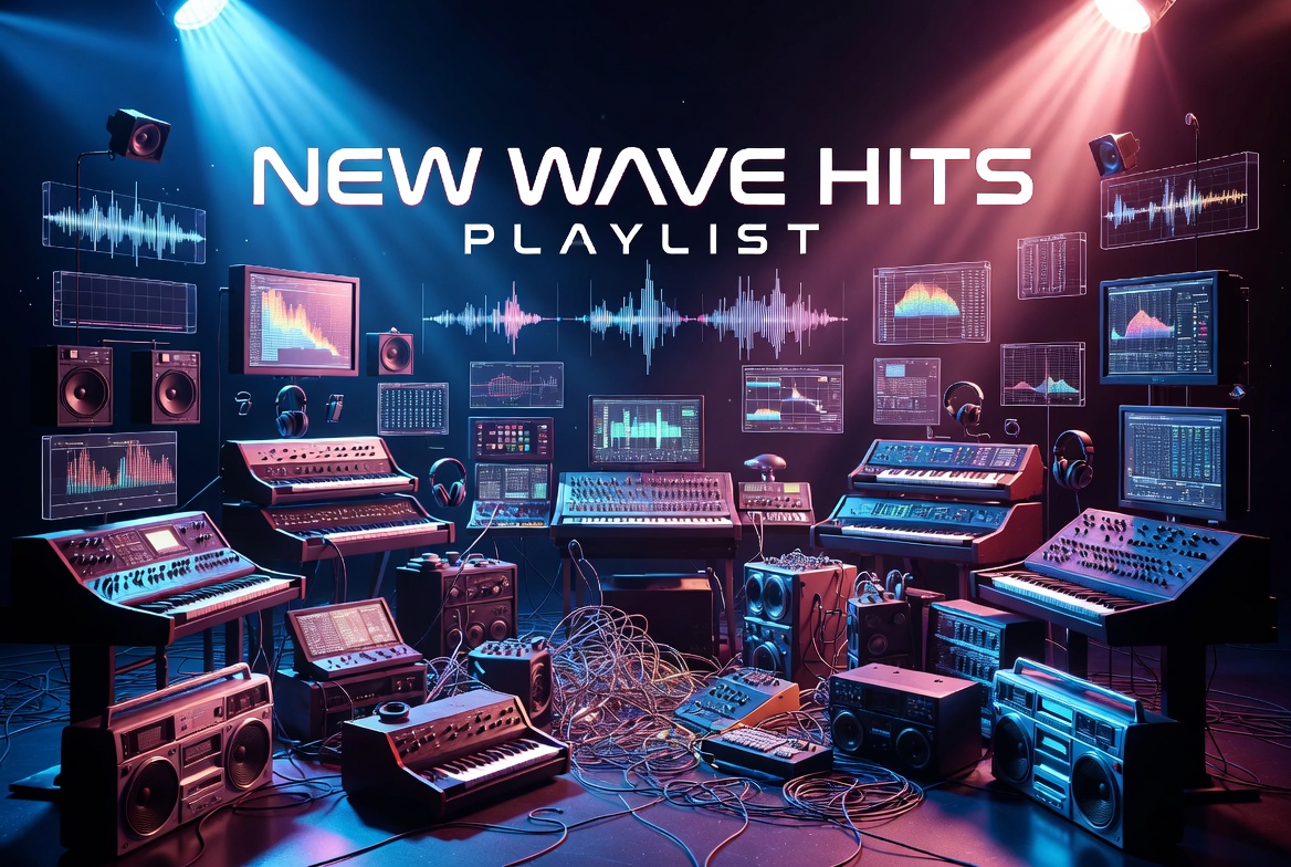 New Wave Hits Playlist Cover Placeholder